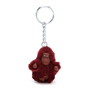 Kipling Sven Extra Small Monkey Keychain Accessories Rød | DK 1987DF